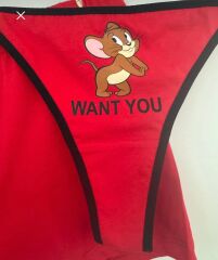 Sevgili Kombini - Want You Tom Jeri İç Çamaşırı Takımı