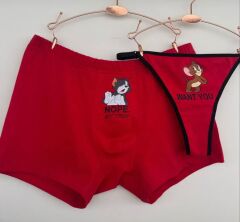 Sevgili Kombini - Want You Tom Jeri İç Çamaşırı Takımı