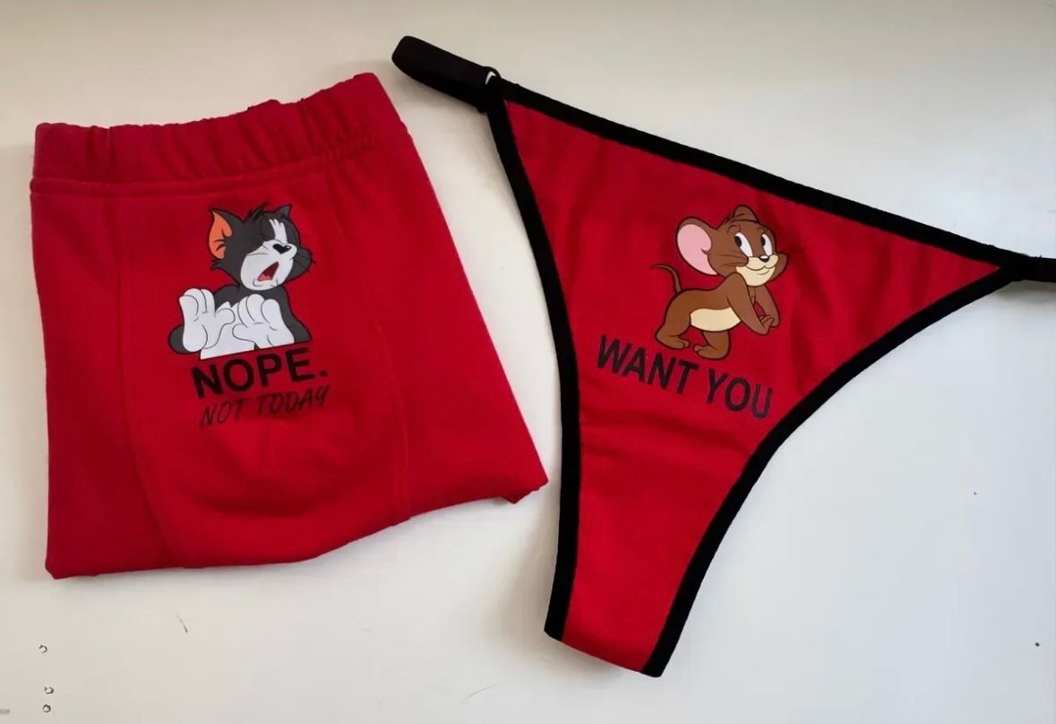 Sevgili Kombini - Want You Tom Jeri İç Çamaşırı Takımı