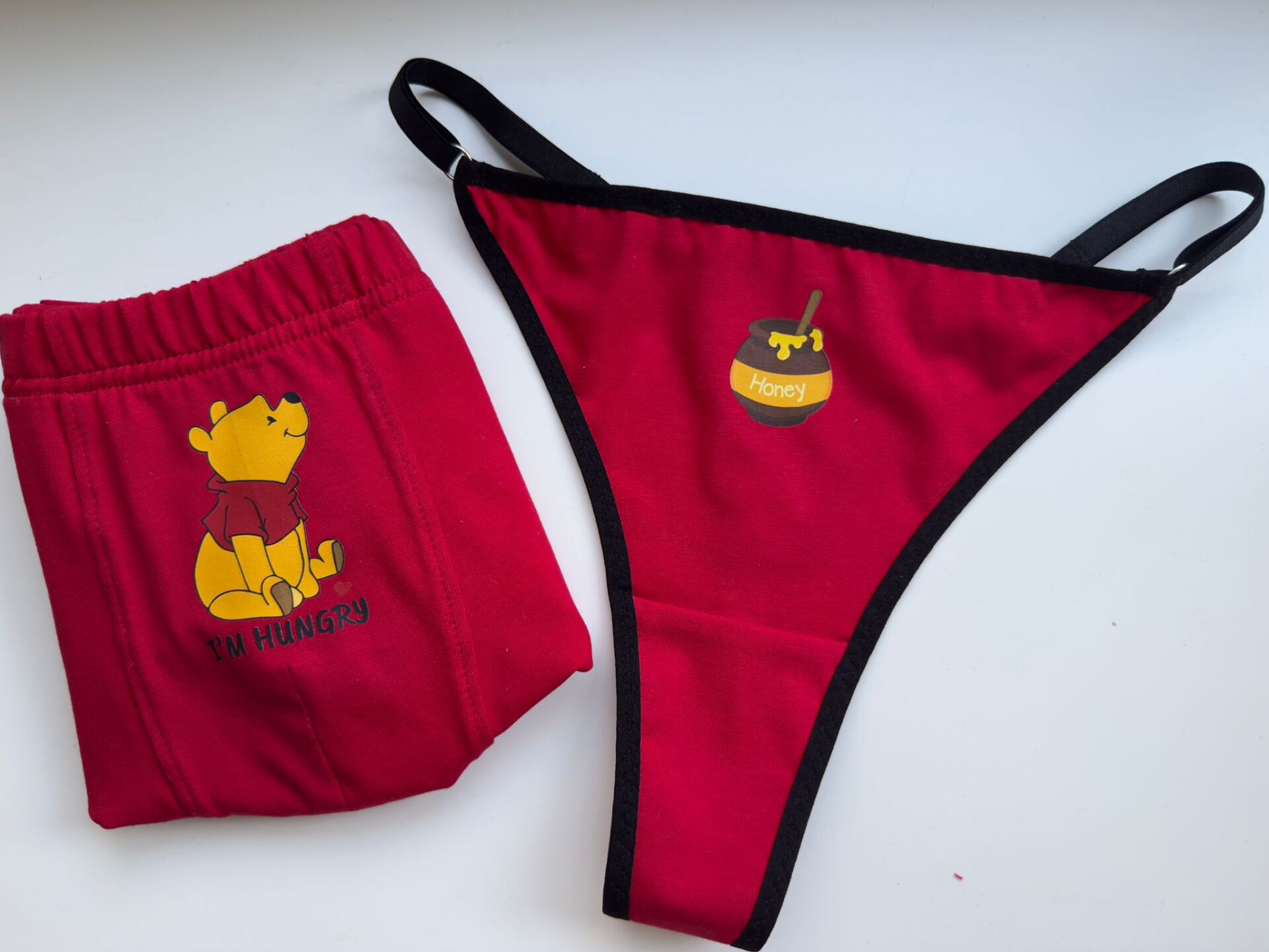 Sevgili Kombini - Hungry Bear Winnie İç Çamaşırı Takımı