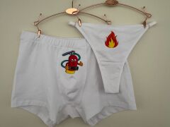 Sevgili Kombini - Yangın Var İç Çamaşırı Takımı