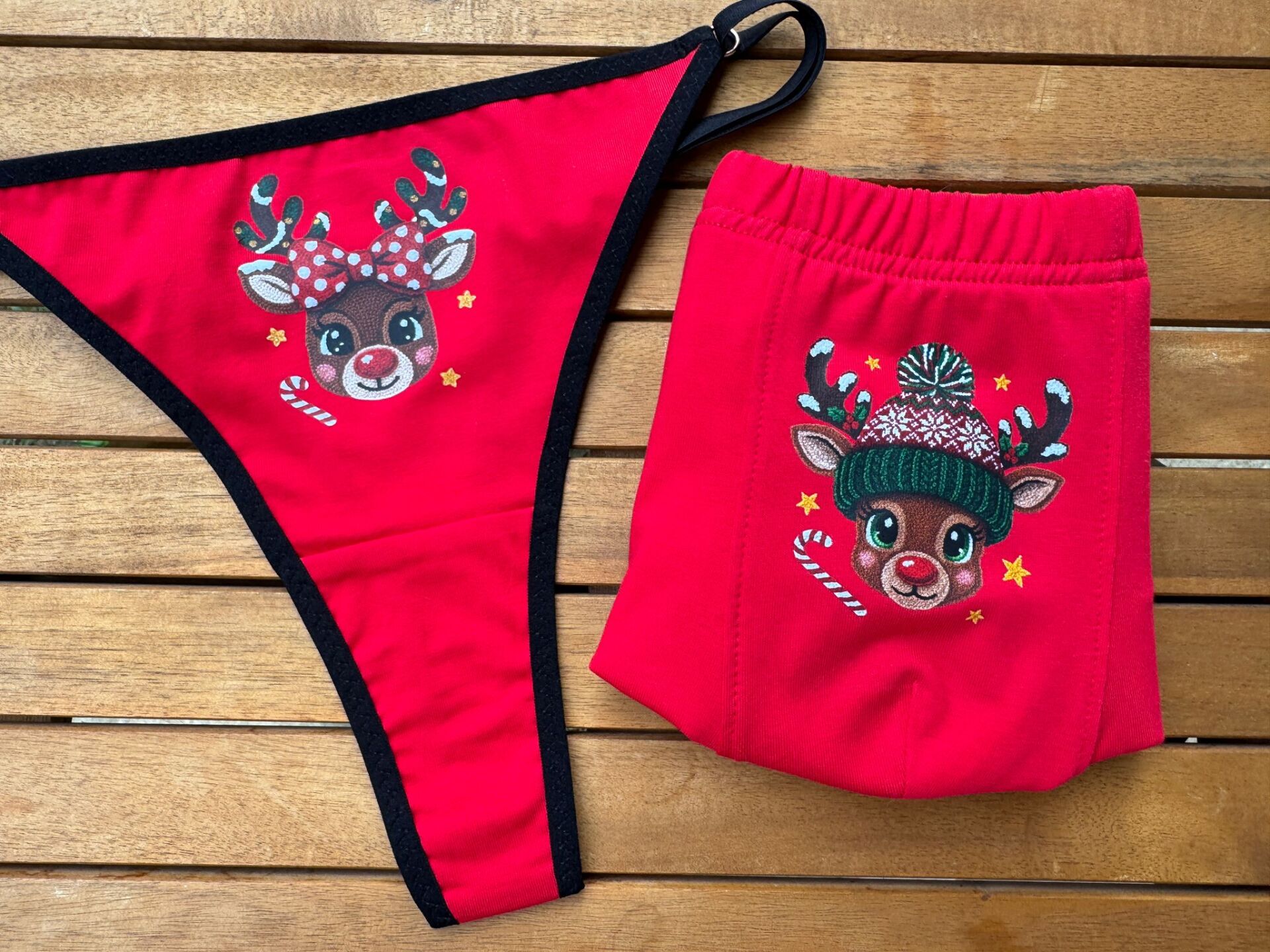 Sevgili Kombini - Yılbaşı Özel İç Çamaşırı Takımı