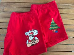 YILBAŞI ÖZEL BASKILI 2'Lİ ERKEK BOXER TAKIM