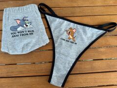 Sevgili Kombini - Come and Takem Me Tom Jeri İç Çamaşırı Takımı