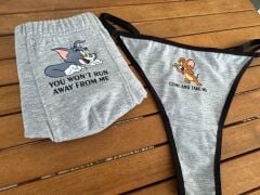 Sevgili Kombini - Come and Takem Me Tom Jeri İç Çamaşırı Takımı