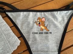 Sevgili Kombini - Come and Takem Me Tom Jeri İç Çamaşırı Takımı