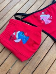 Sevgili Kombini -Stitch Forever in Love Çift Boxer Takımı