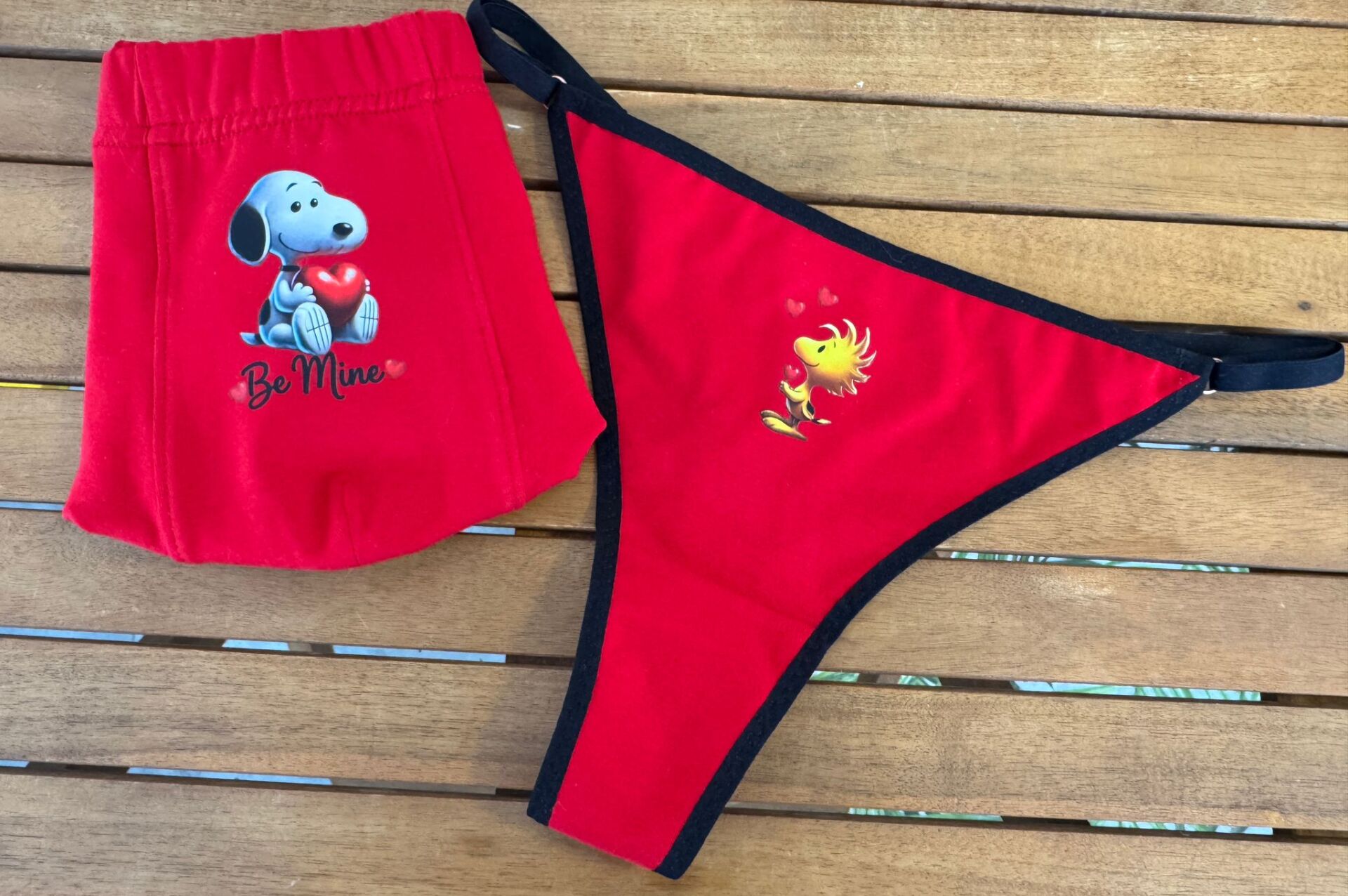 Sevgili Kombini - Sevgililer Günü Özel Be Mine Boxer Takımı