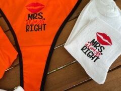 Çoraplı İç Çamaşırı Takımı - Mr. Right Çift Boxer Takımı
