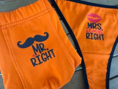 Sevgili Kombini - Mr. Right - Mrs. Always Right Boxer Takımı