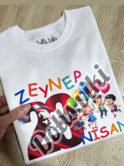 23 NİSAN BASKILI - İSME ÖZEL ÇOÇUK T-SHİRT